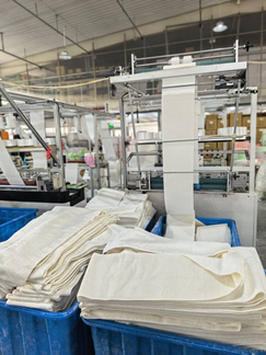 Fabric production line